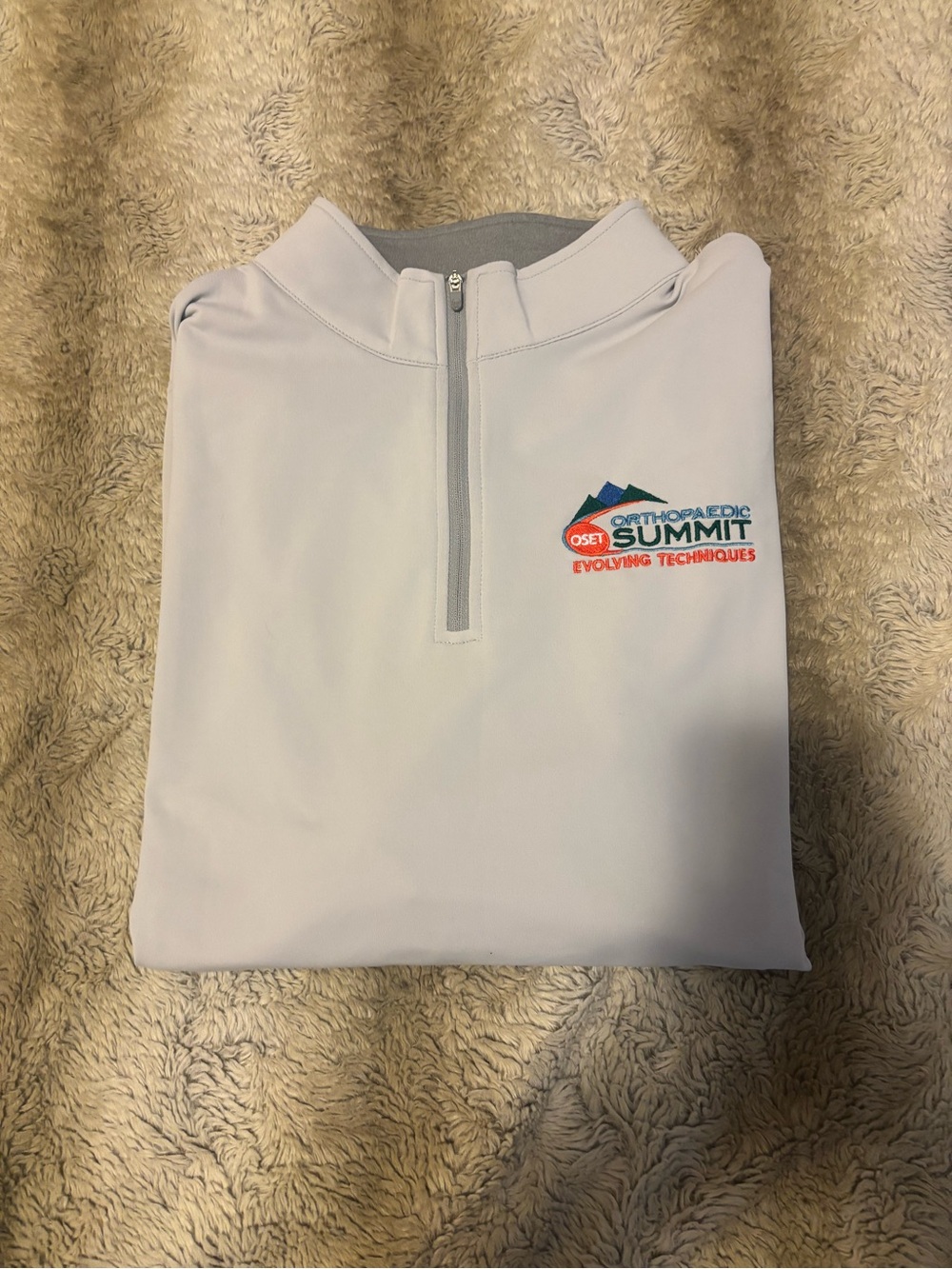 Men’s XL Lightweight half zip pullover